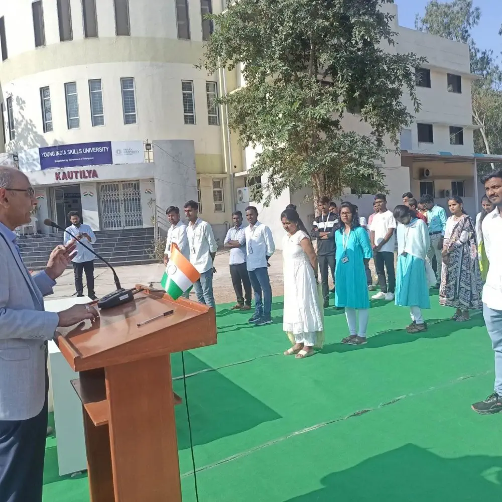 76th Republic Day Celebrations at YISU image 2