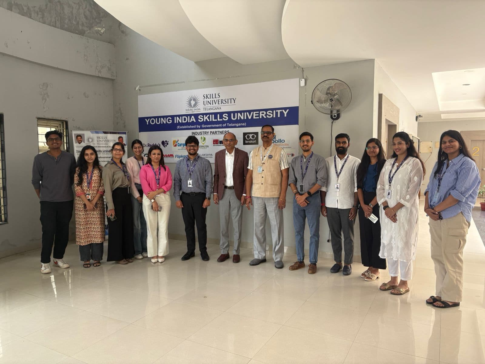 Meeting with team of Bower School of Entrepreneurship at YISU on 03 July