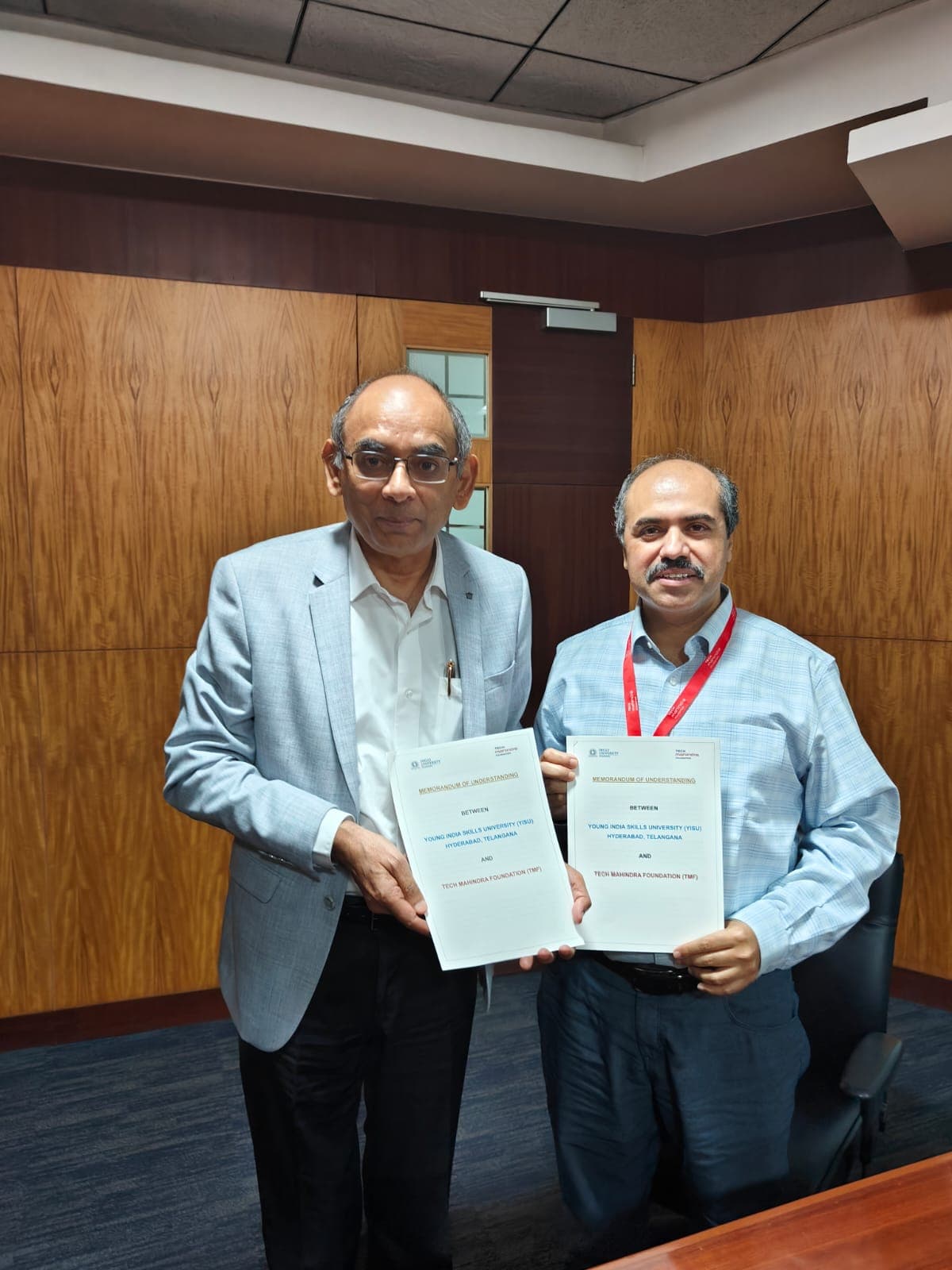 On 05 November, YISU has entered in to an MoU with Mahindra Tech Academy. Together, both would be investing their core competencies for conducting skill based and employment oriented training programmes in the fields of Digital Technology and Logistics. Few courses have commenced with immediate effect and some are expected to commence shortly. image 2