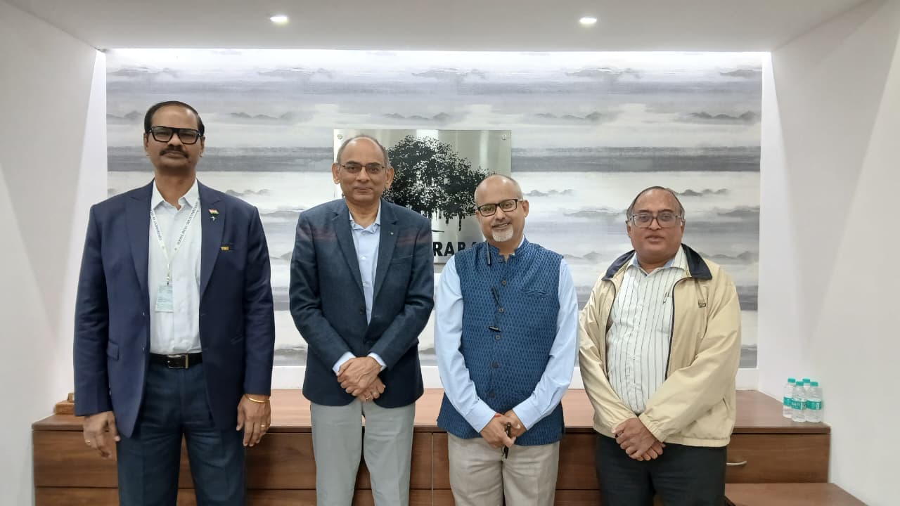 Vice Chancellor and Registrar have called on the Director IIIT Hyderabad on 19 Dec. The discussions were fruitful and showed a great potential to strengthen the engagement in several areas of skilling particularly in IT and VLSI sectors. image 3
